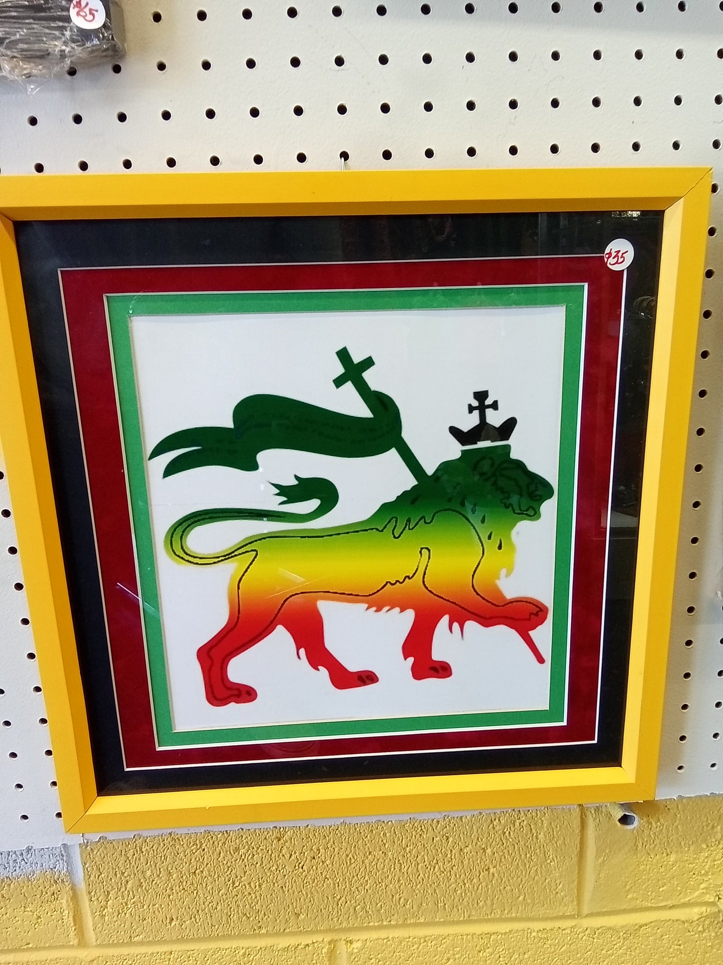 Framed Lion of Judah Wall Art