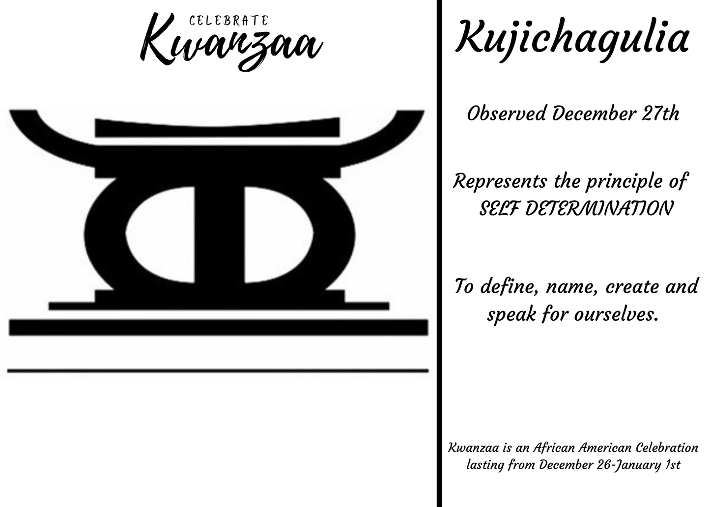 Kwanzaa Postcards