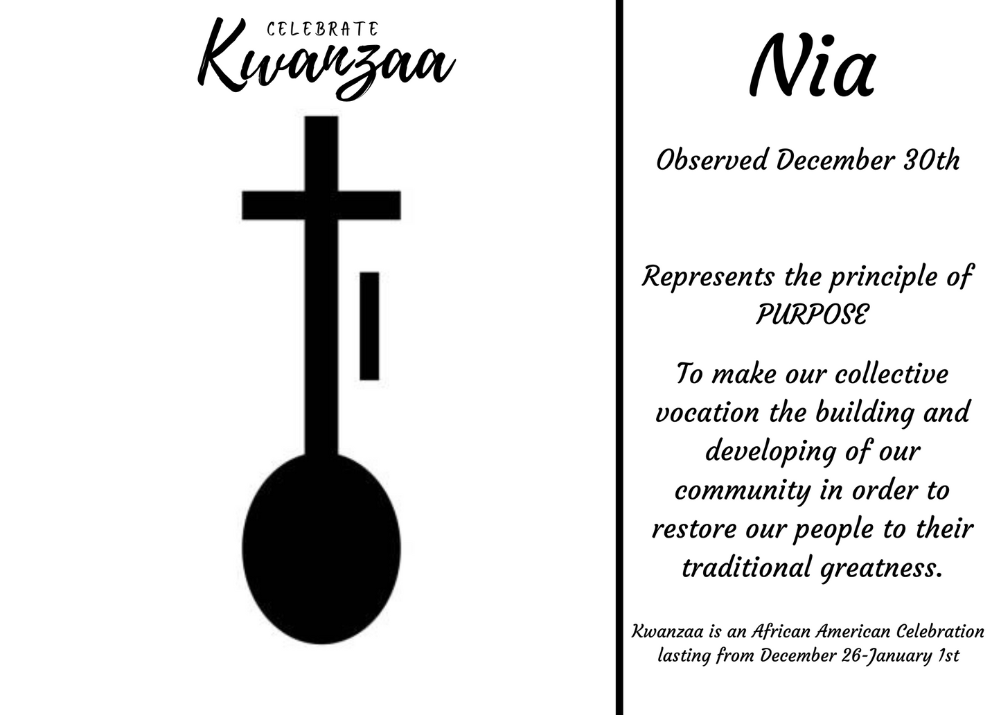Kwanzaa Postcards