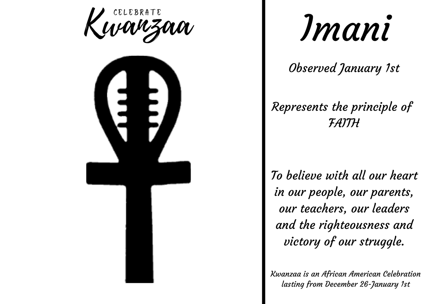 Kwanzaa Postcards