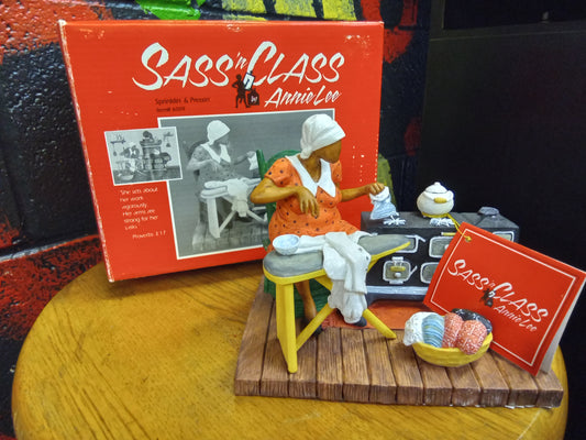 Vintage Annie Lee "Sas n Class" Figurine (Rare)