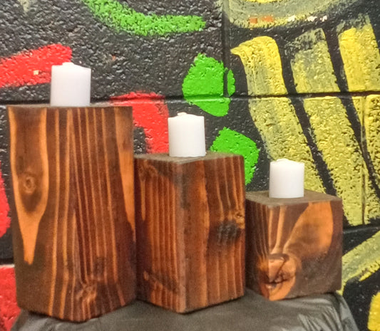 Tea Light Candle Holders (set of 3)